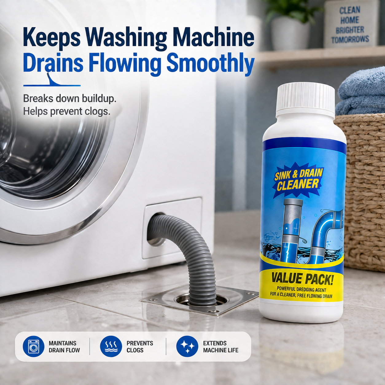Powerful Sink & Drain Cleaner - Buy 1 Get 3 Free